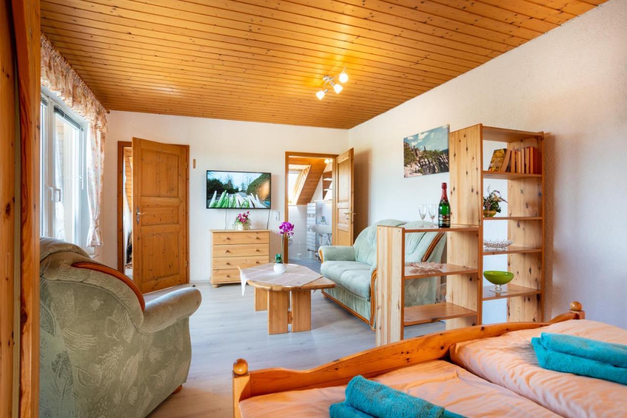 Pension Am Weinberg Saechsische Schweiz Mittelndorf Εξωτερικό φωτογραφία